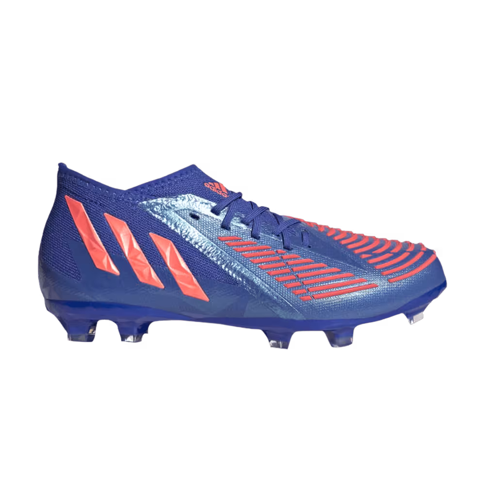 Adidas Predator Edge.1 FG J Hi-Res Blue Turbo