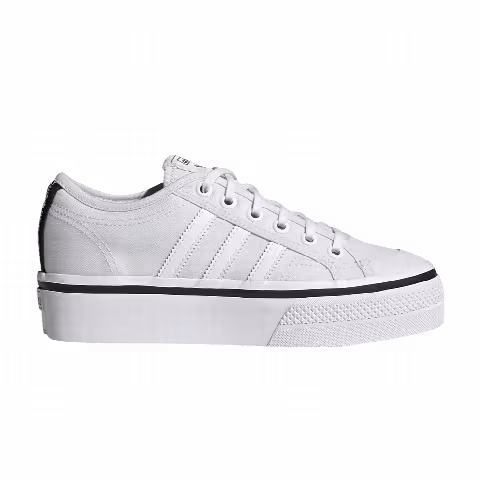 Adidas Wmns Nizza Platform 'White Black'
