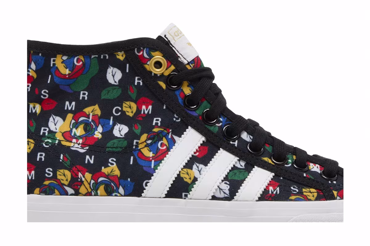 Rich Mnisi x adidas Women's Nizza Platform Mid Pop-Art Roses, view 3