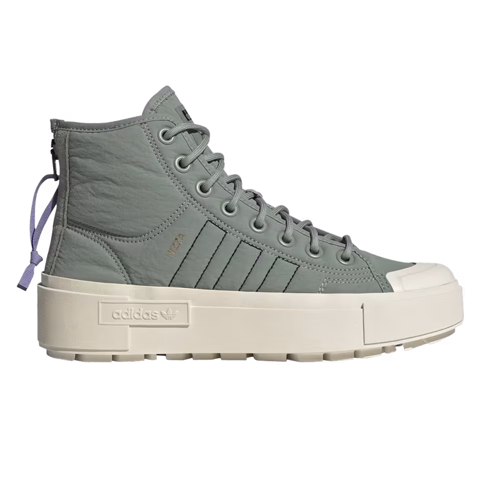 Adidas Women's Nizza Bonega X Silver Green Light Purple