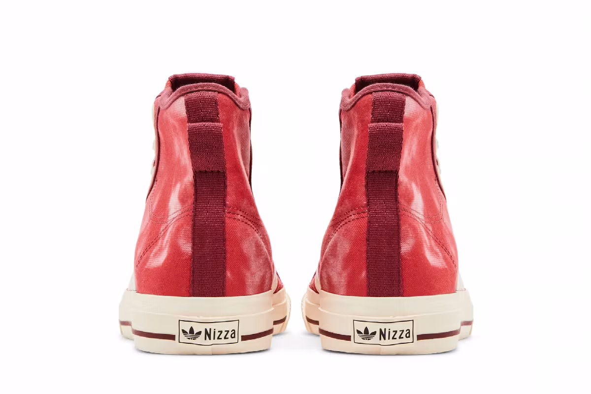 Adidas Nizza Hi RF Bleached - Crew Red Wonder White, view 7