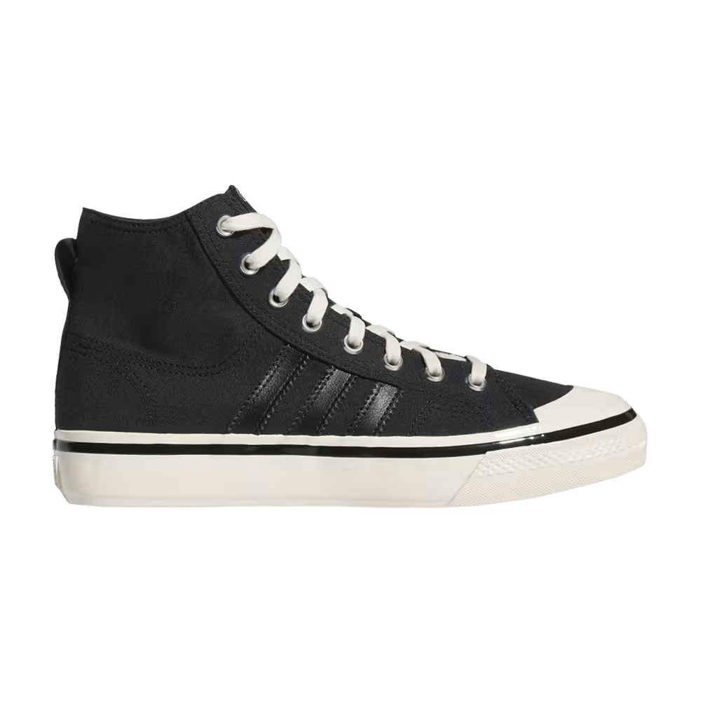 Adidas Nizza High RF 74 Black Cream White