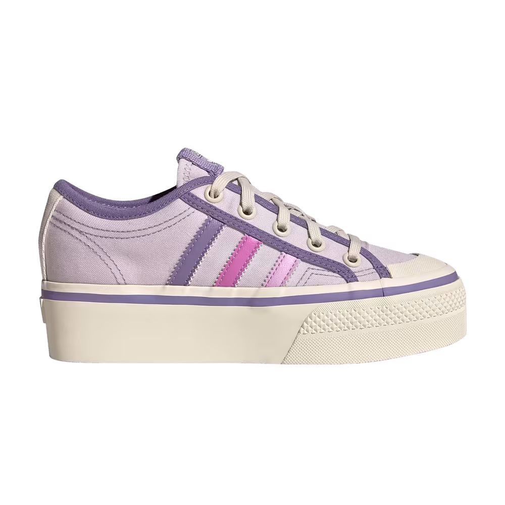 Adidas Nizza Platform J Almost Pink Pulse Lilac