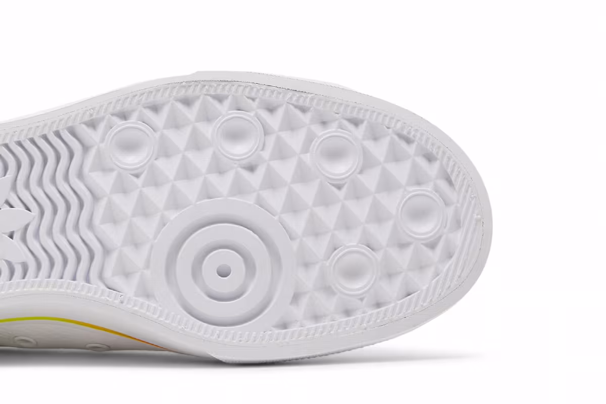 Adidas Nizza Trefoil White Vivid Red, view 6