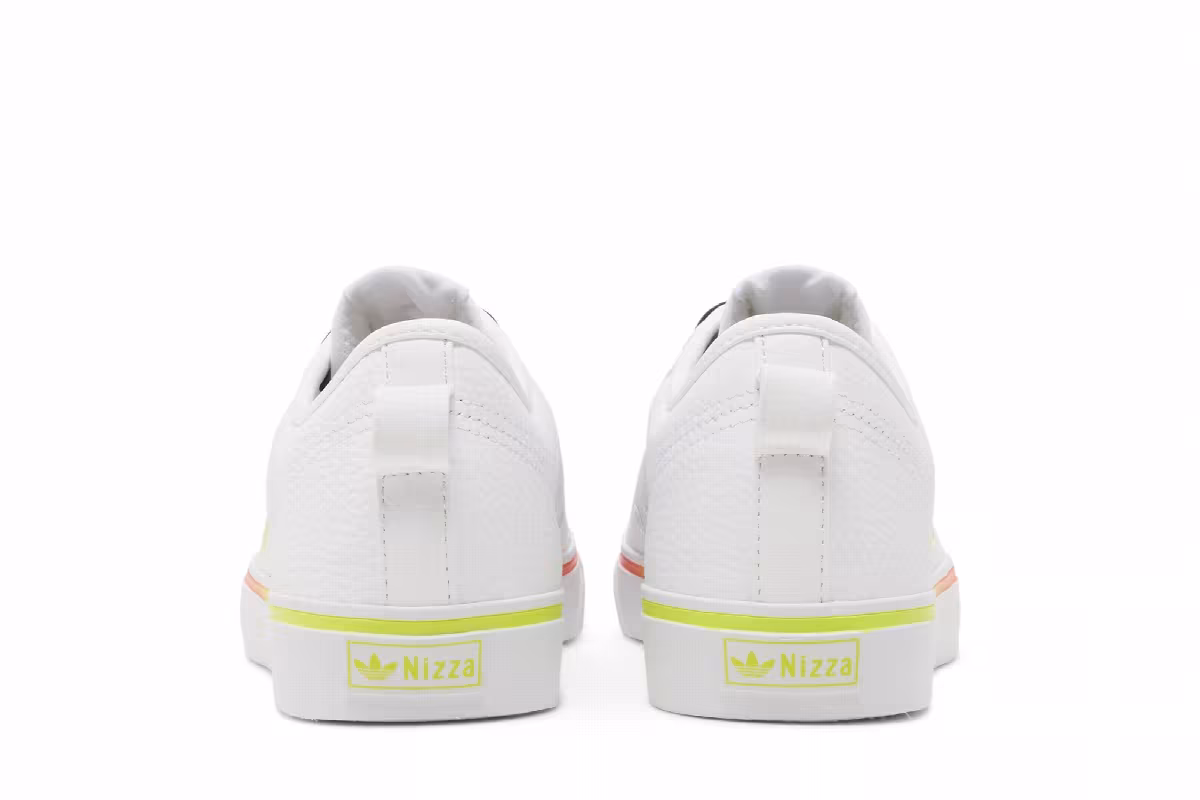 Adidas Nizza Trefoil White Vivid Red, view 7