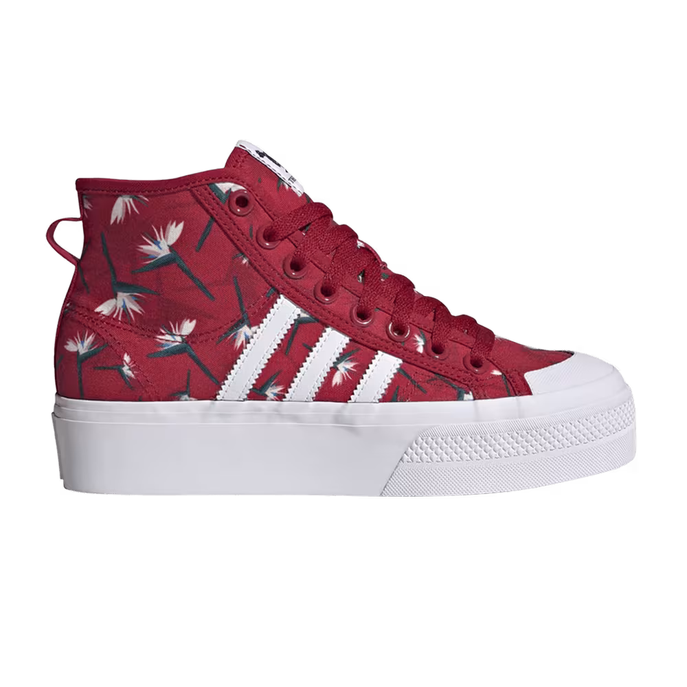 Thebe Magugu x adidas Women's Nizza Platform Mid Birds of Paradise