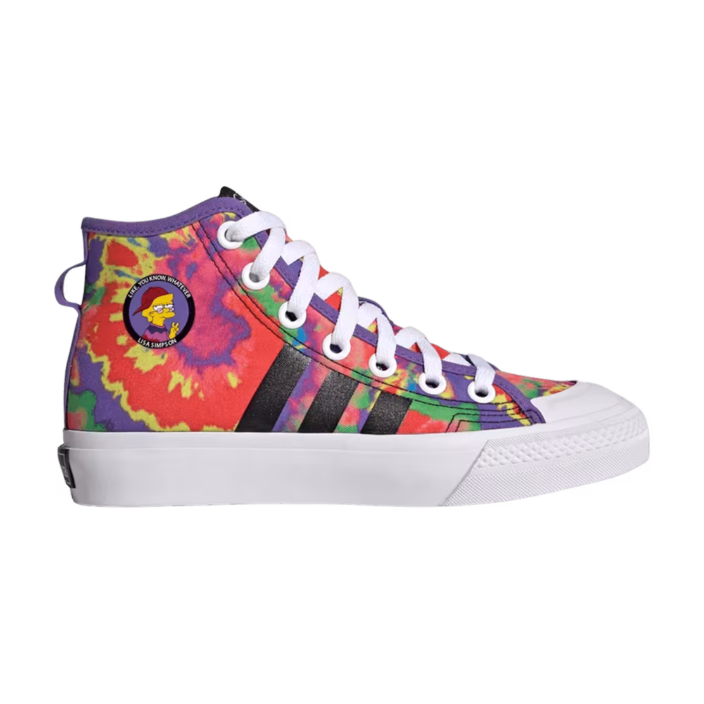 The Simpsons x adidas Nizza Hi Big Kid Lisa Simpson