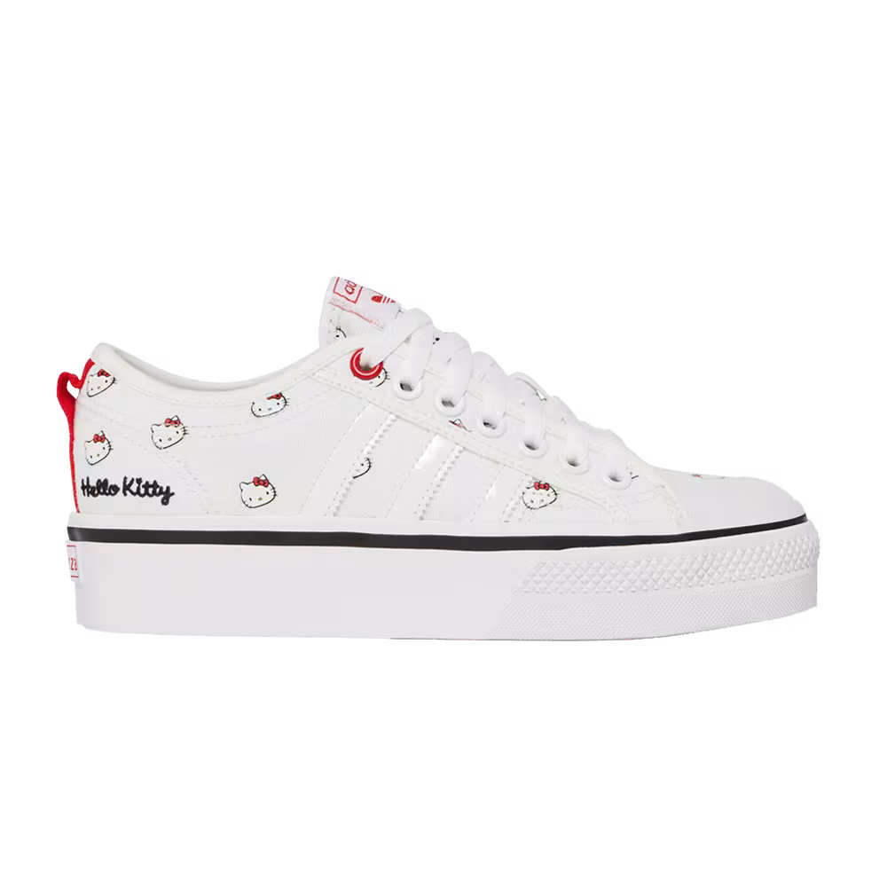 Hello Kitty x adidas Women's Nizza Platform Allover Print