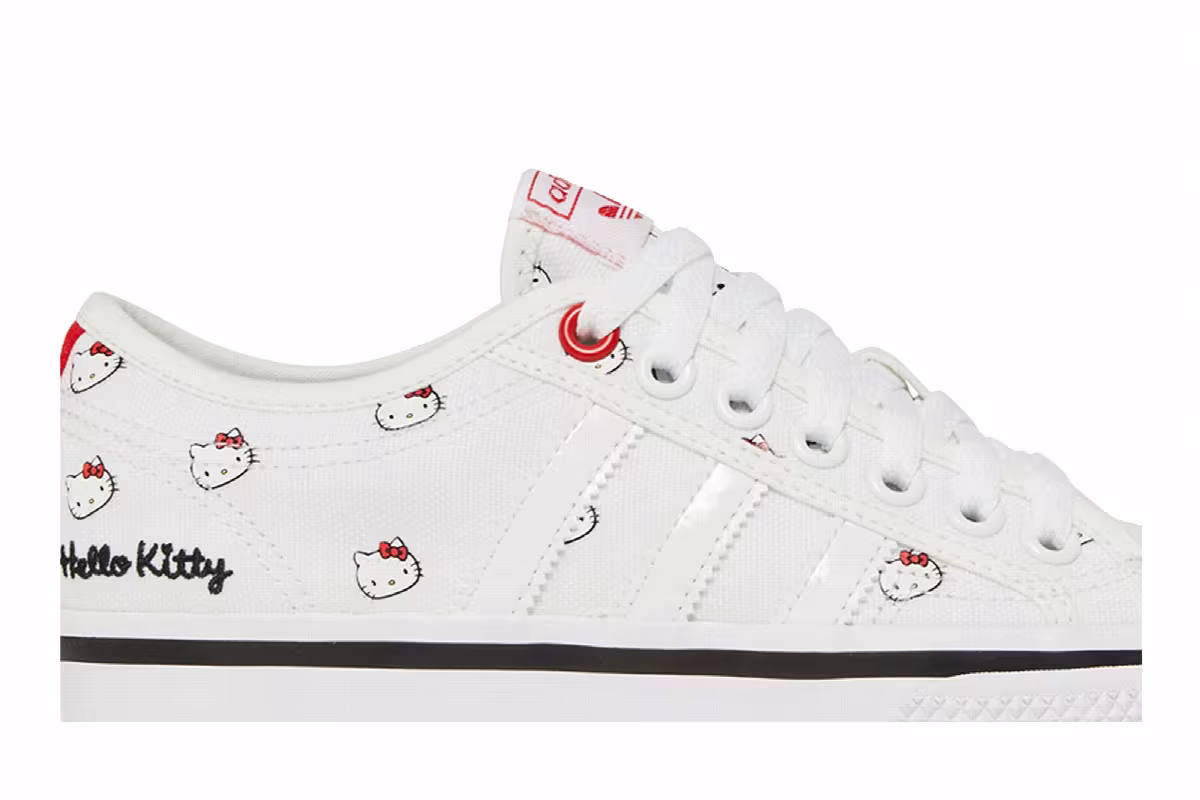 Hello Kitty x adidas Women's Nizza Platform Allover Print, view 3