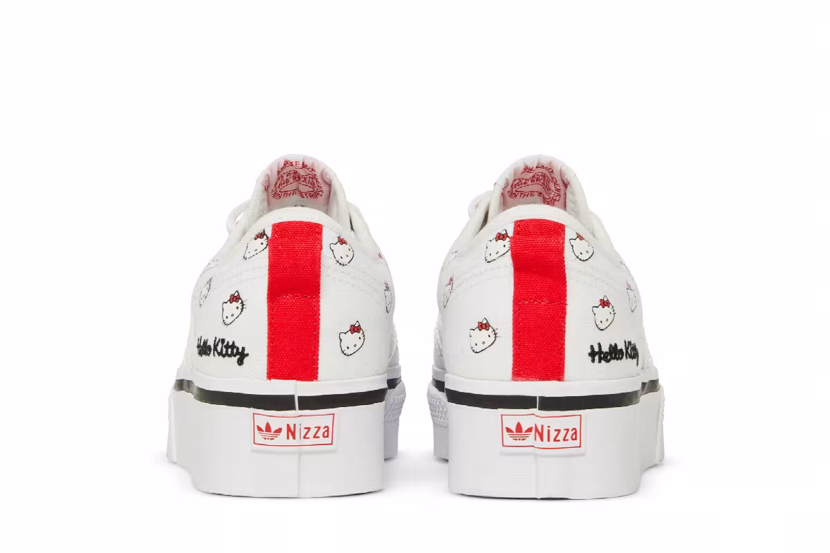 Hello Kitty x adidas Women's Nizza Platform Allover Print, view 7