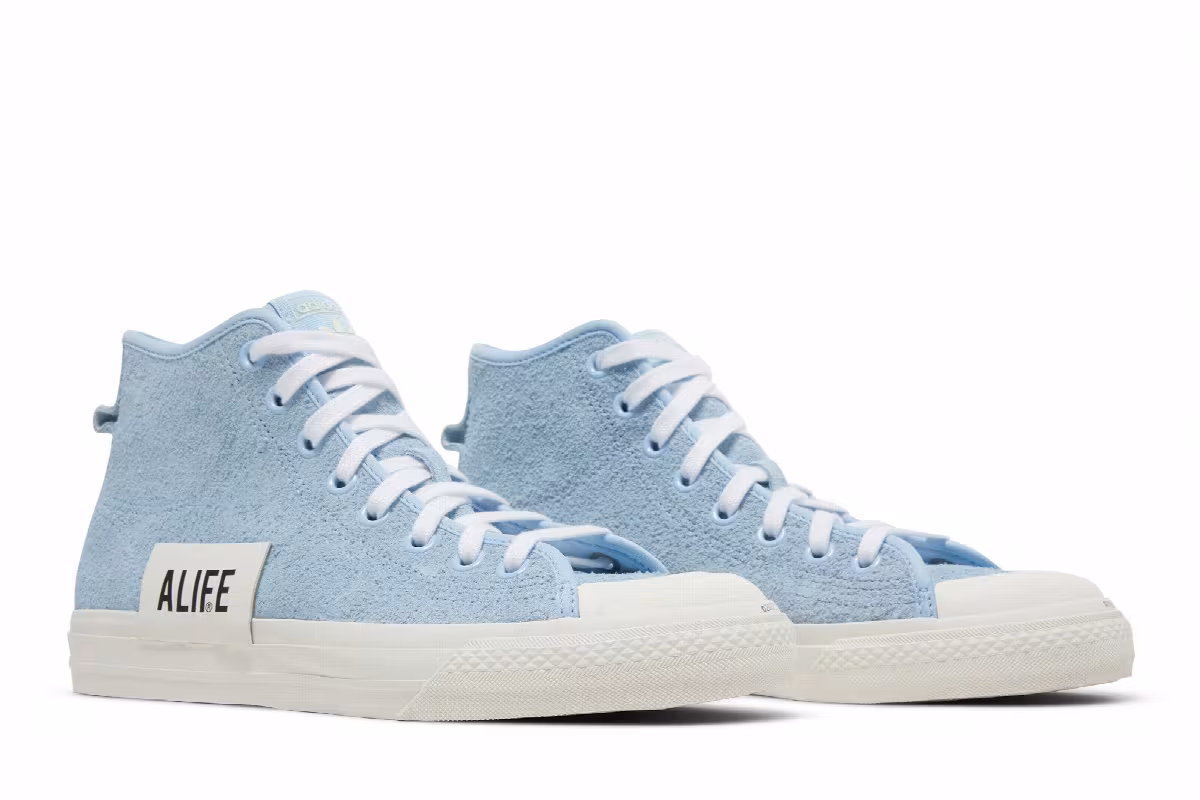Alife x adidas Nizza High Clear Sky, view 9