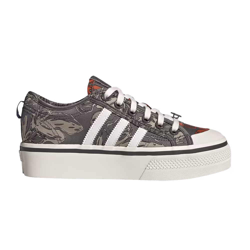 Adidas Women's Nizza Platform Victorian Floral Print