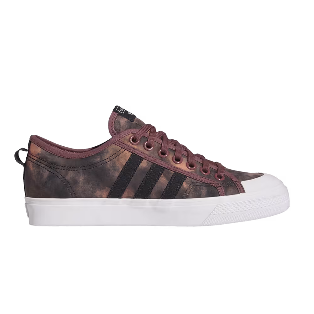 Adidas Nizza Acid Wash - Burgundy