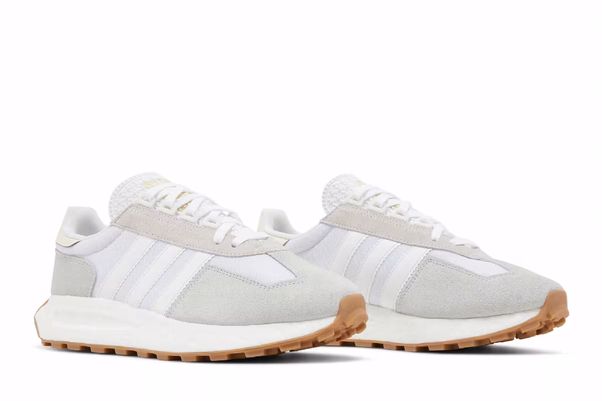 Adidas Women's Retropy E5 White Blue Tint Gum, view 9