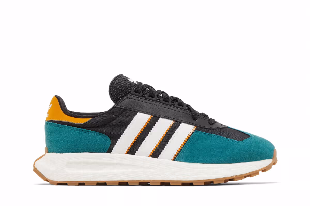 adidas Retropy E5 Black Legacy Teal, view 2