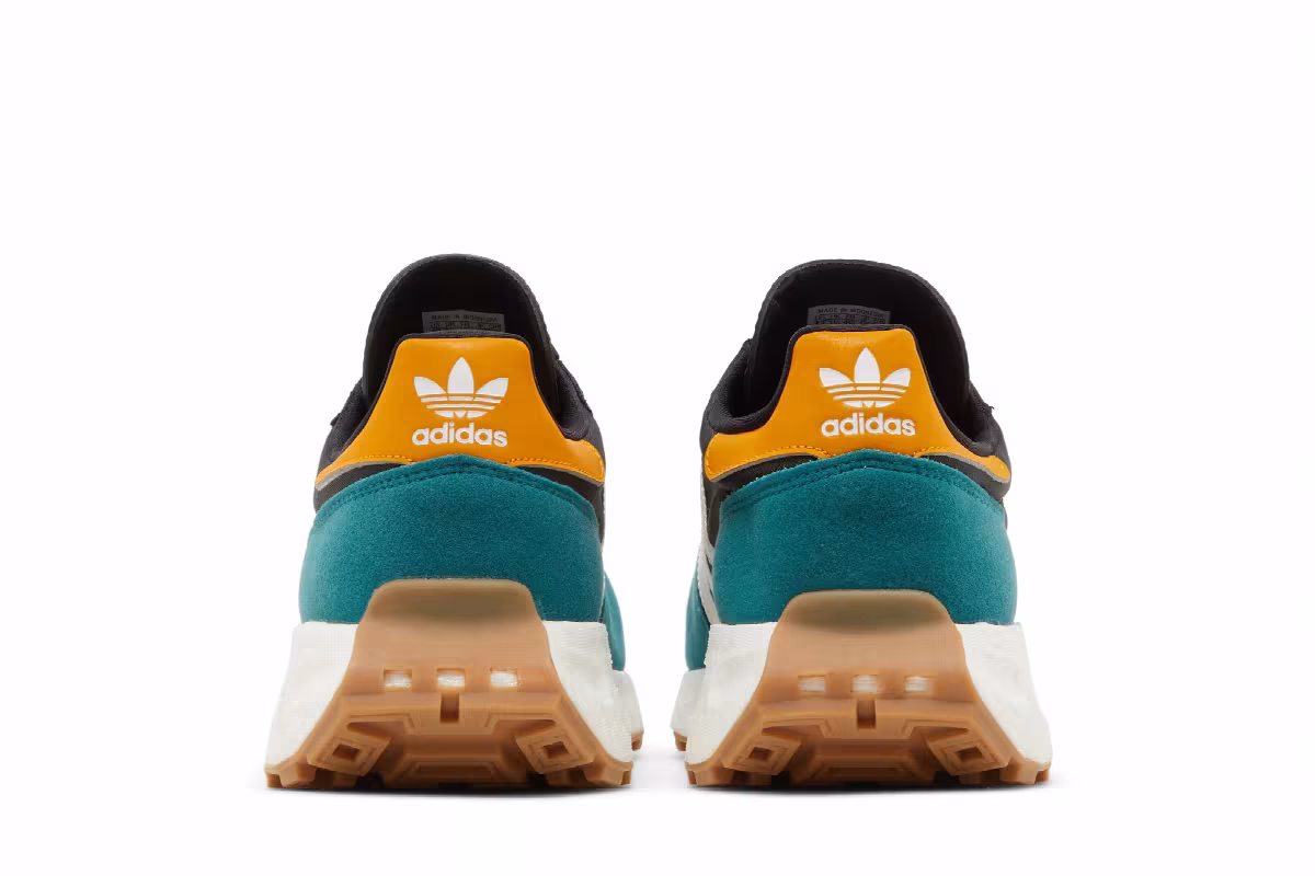 adidas Retropy E5 Black Legacy Teal, view 7