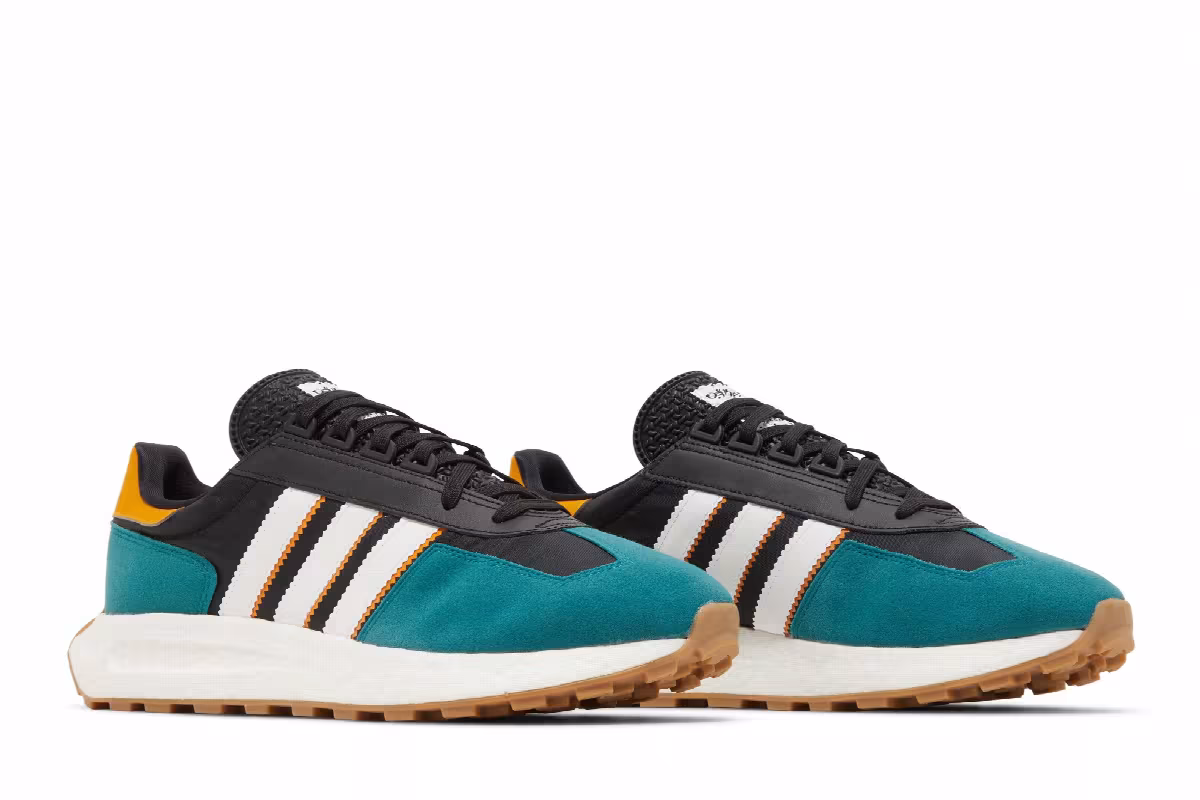 adidas Retropy E5 Black Legacy Teal, view 9