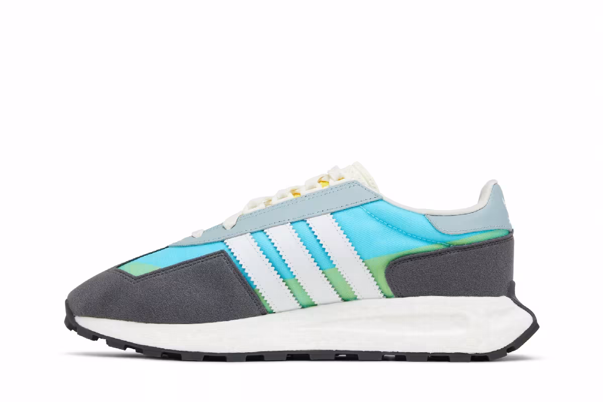 Adidas Retropy E5 Grey Bliss Blue, view 4