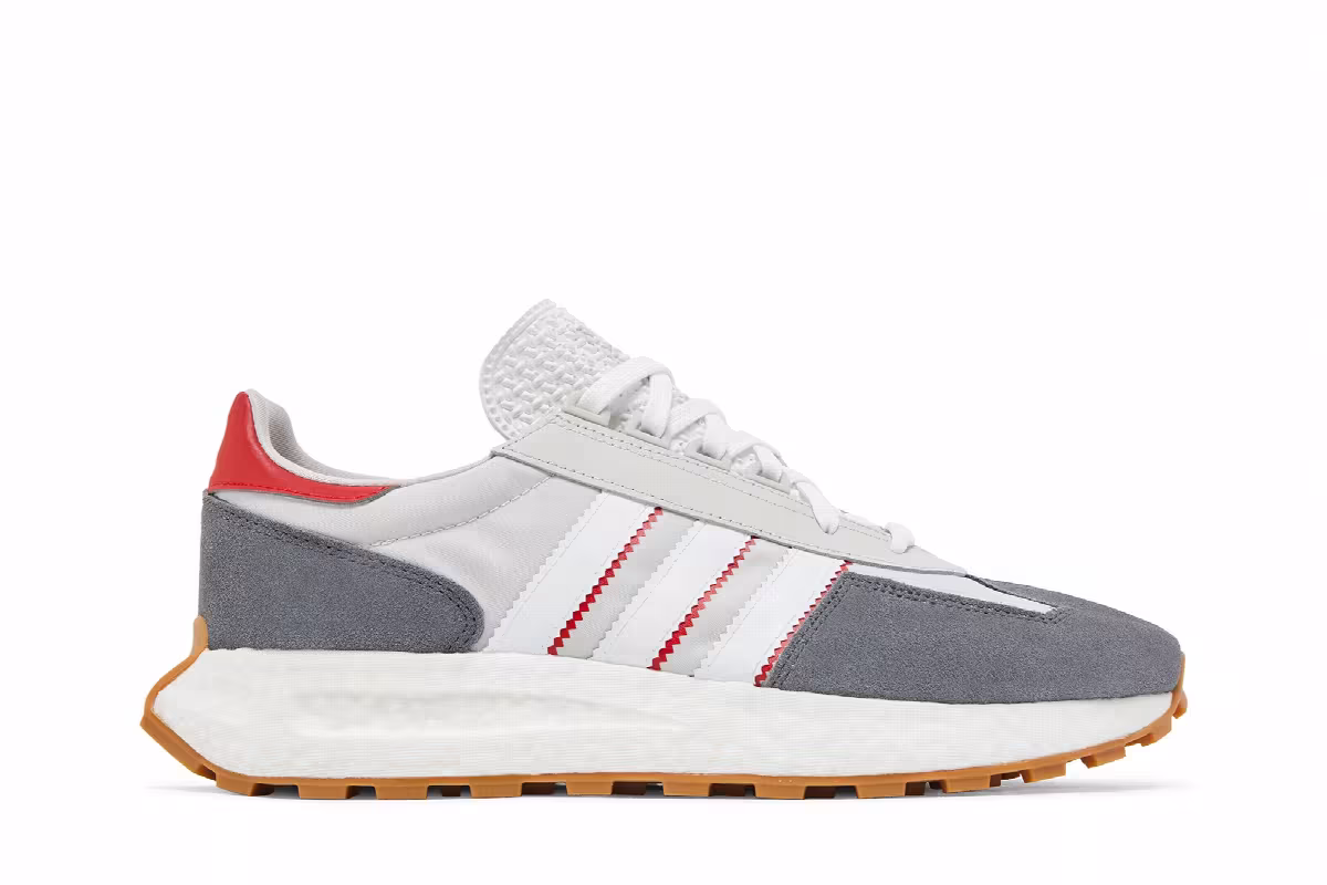 Adidas Retropy E5 Grey Cloud White, view 2