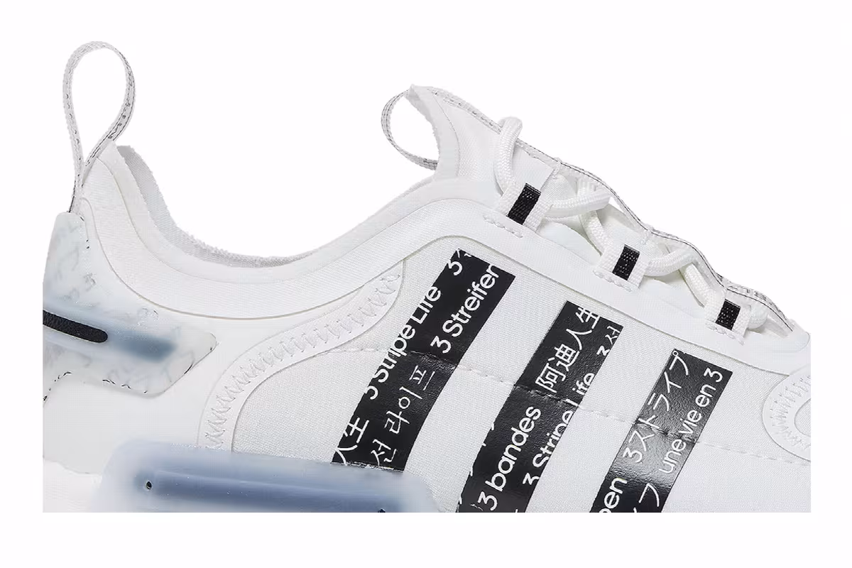 adidas NMD_V3 White Black, view 3