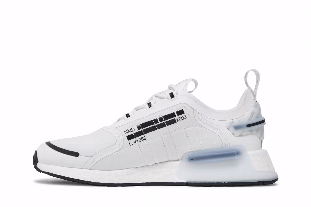 adidas NMD_V3 White Black, view 4
