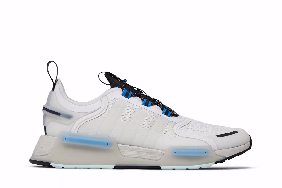 adidas NMD_V3 Crystal White Blue Rush, view 2
