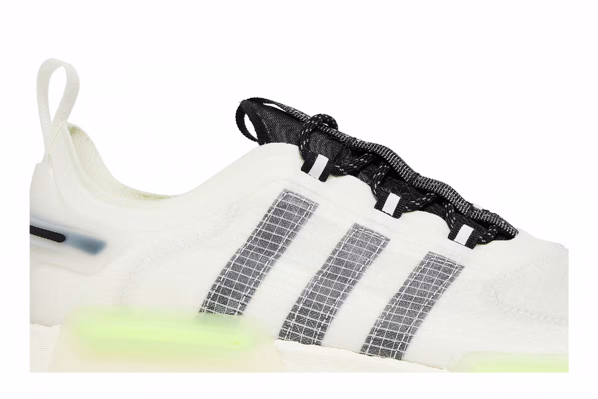 adidas NMD_V3 Crystal White Signal Green, view 3