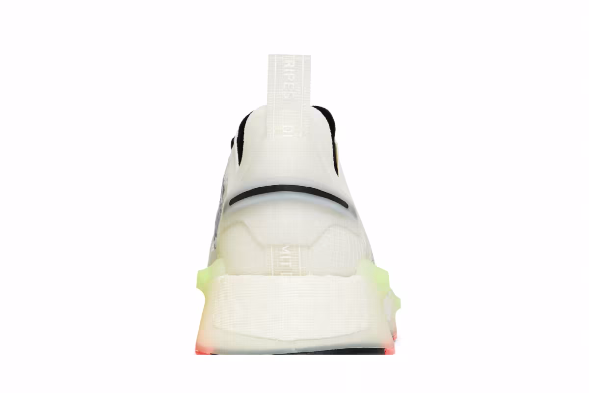 adidas NMD_V3 Crystal White Signal Green, view 8