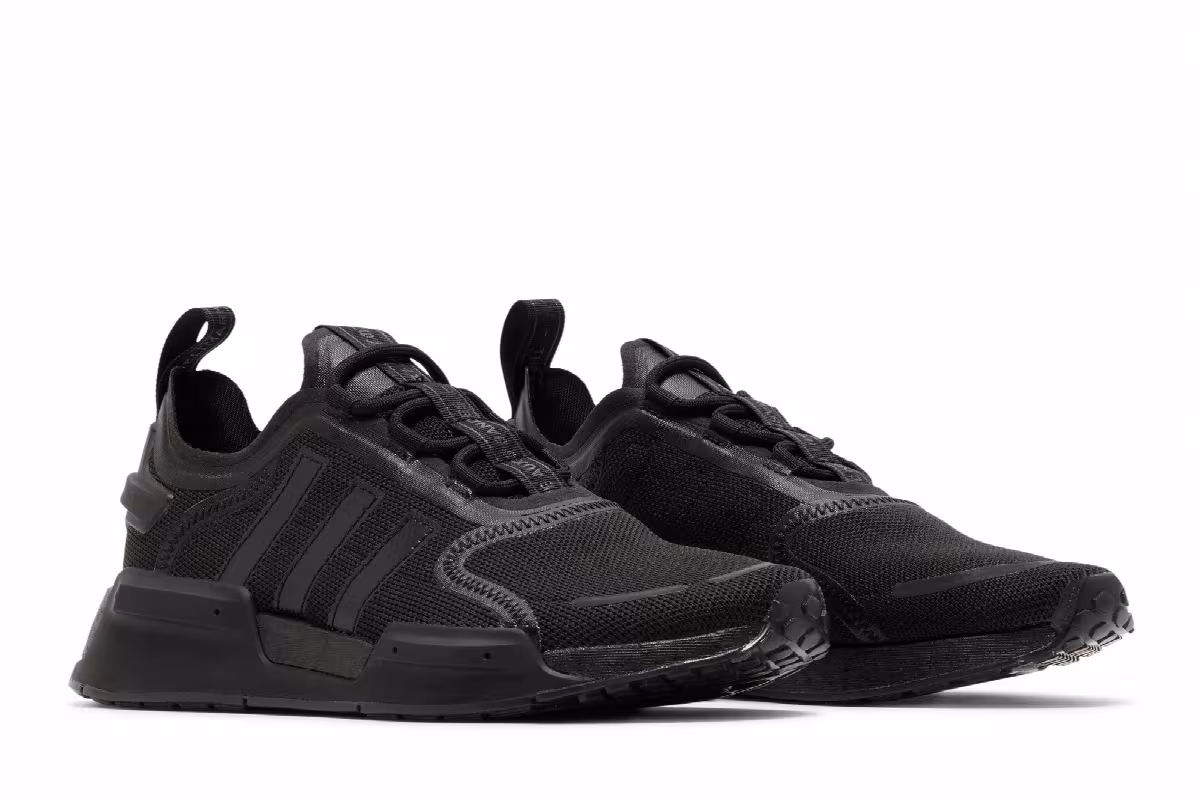 adidas NMD_V3 J Triple Black, view 9