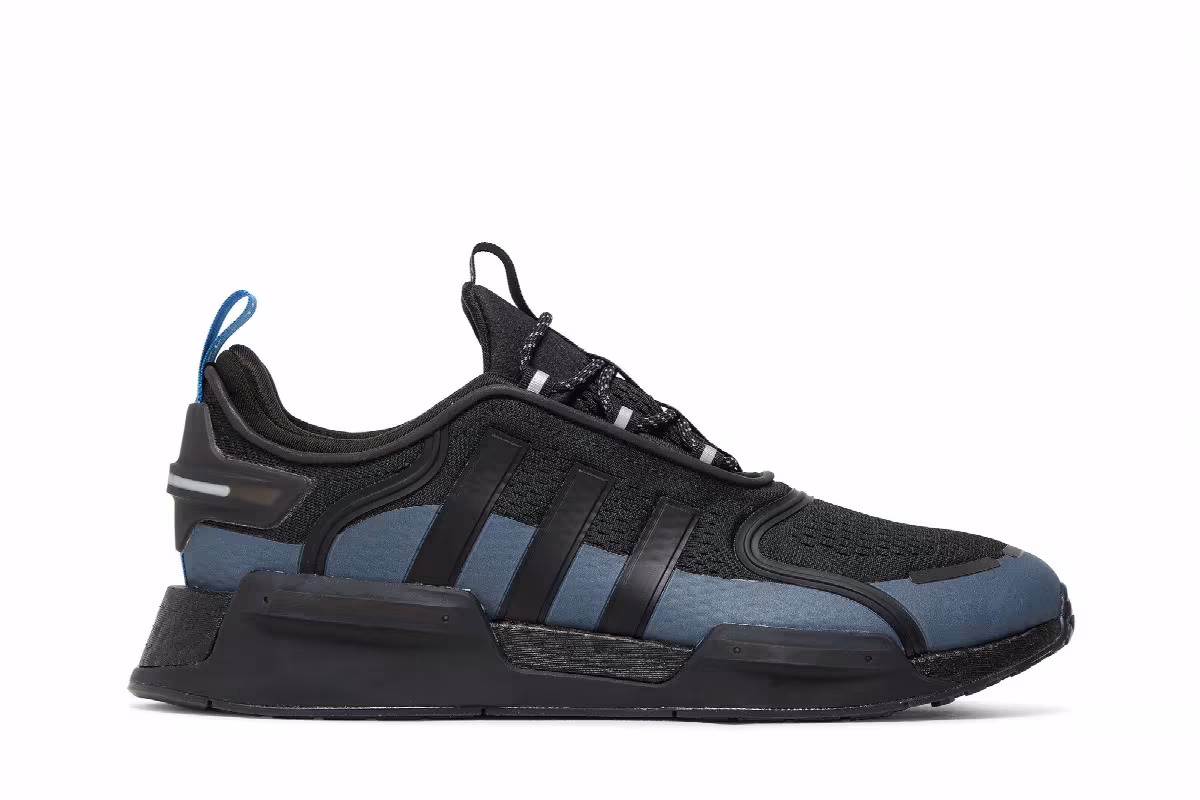 adidas NMD_V3 Black Blue Metallic, view 2