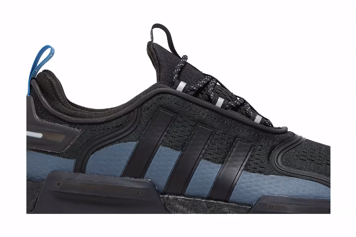adidas NMD_V3 Black Blue Metallic, view 3