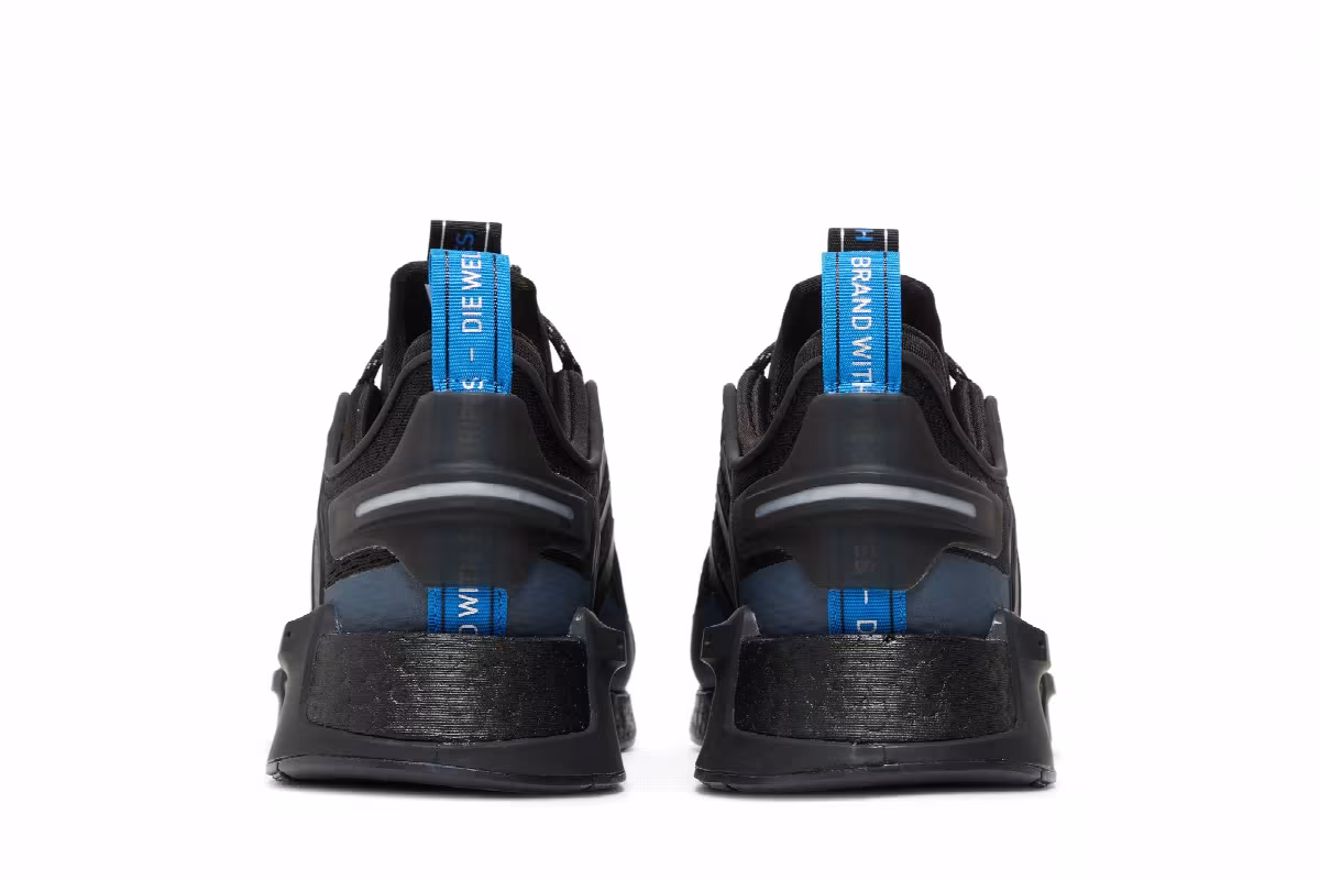 adidas NMD_V3 Black Blue Metallic, view 7