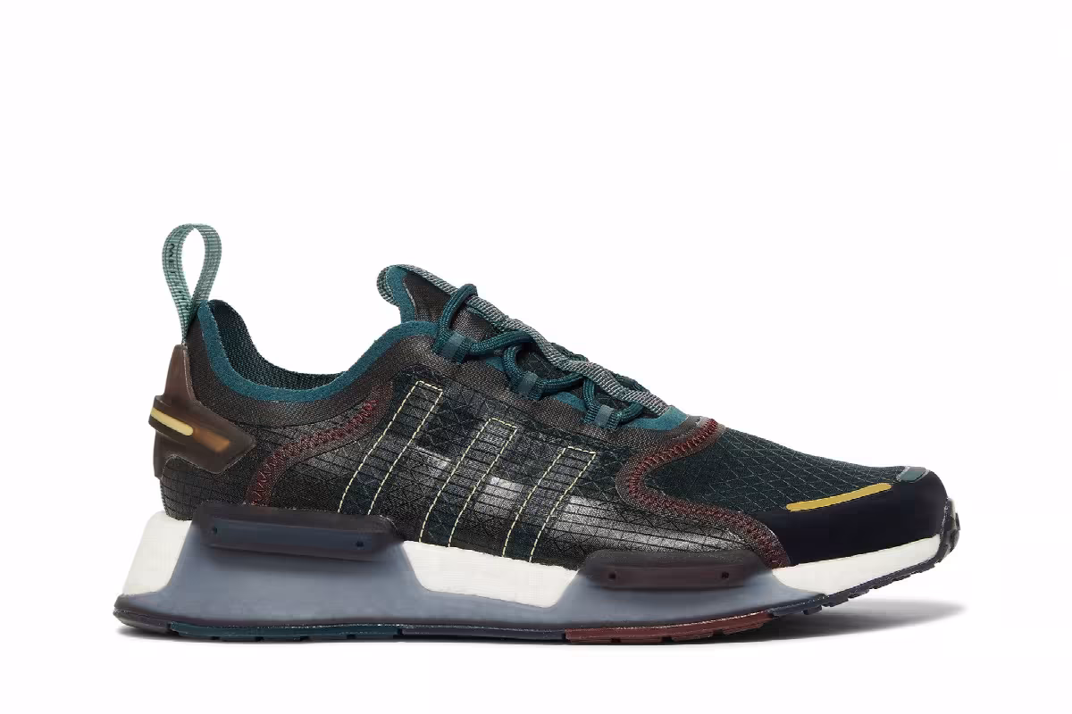 Adidas Women's NMD_V3 Utility Green Legend Ink, view 2