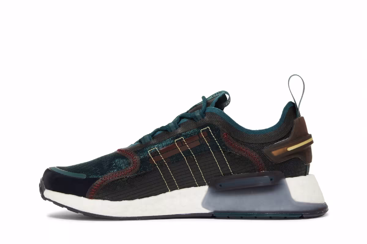 Adidas Women's NMD_V3 Utility Green Legend Ink, view 4