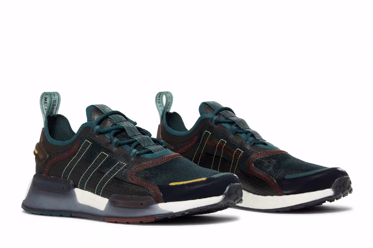 Adidas Women's NMD_V3 Utility Green Legend Ink, view 9