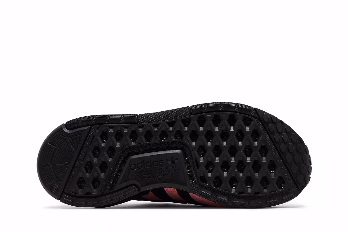 adidas Women's NMD_V3 Grey Wonder Red, view 5