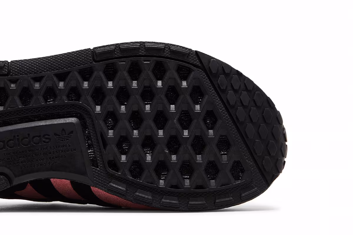 adidas Women's NMD_V3 Grey Wonder Red, view 6