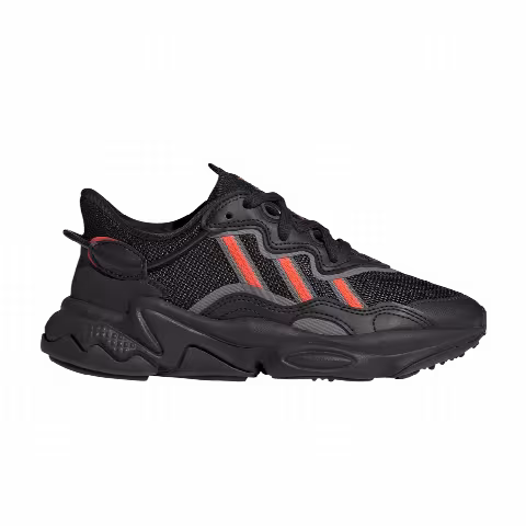 Adidas Ozweego J 'Black Solar Red'