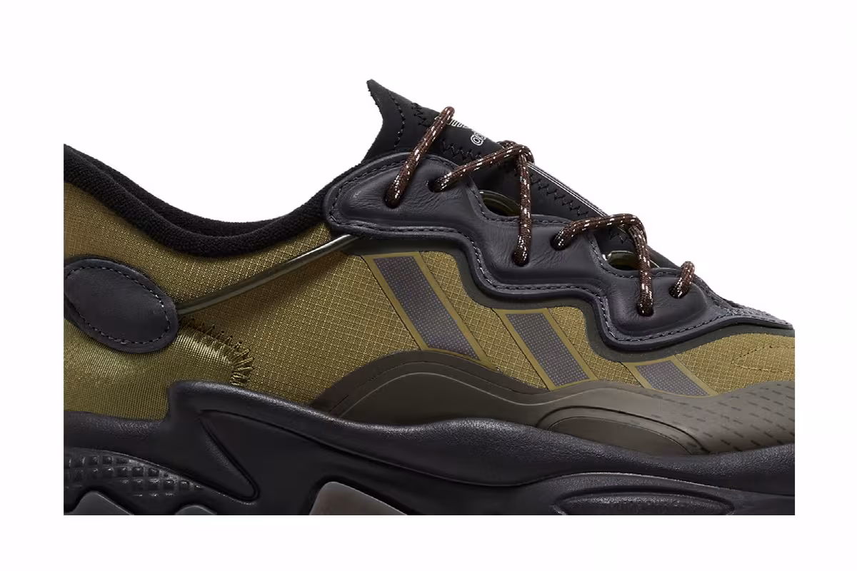 Adidas Ozweego Focus Olive Black, view 3