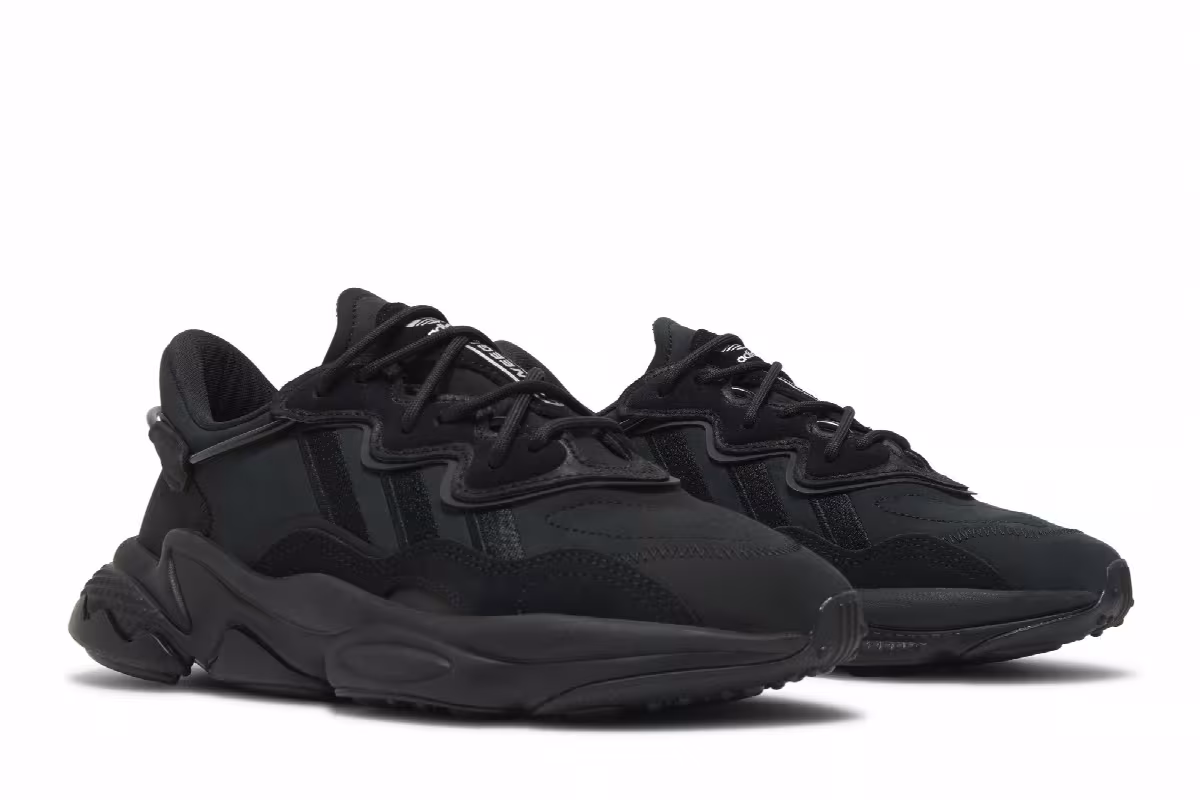 adidas Women's Ozweego Triple Black, view 9
