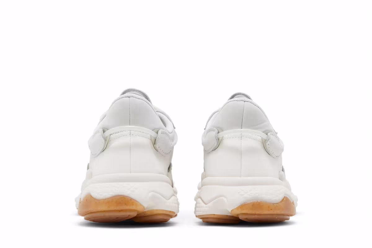 Adidas Women's Ozweego White Linen Green Gum, view 7