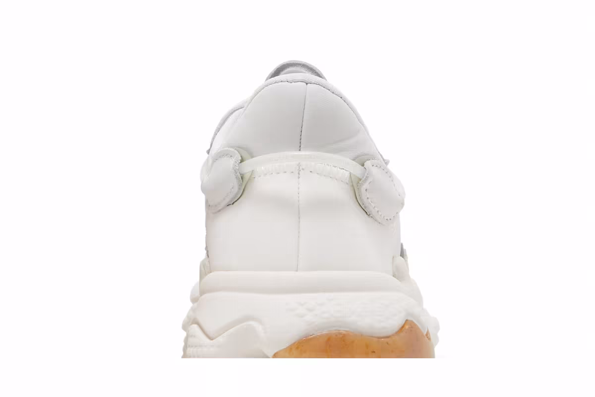 Adidas Women's Ozweego White Linen Green Gum, view 8