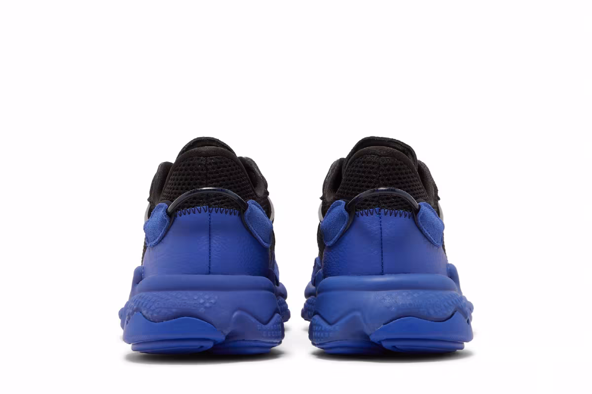 Adidas Ozweego Black Semi Lucid Blue, view 7
