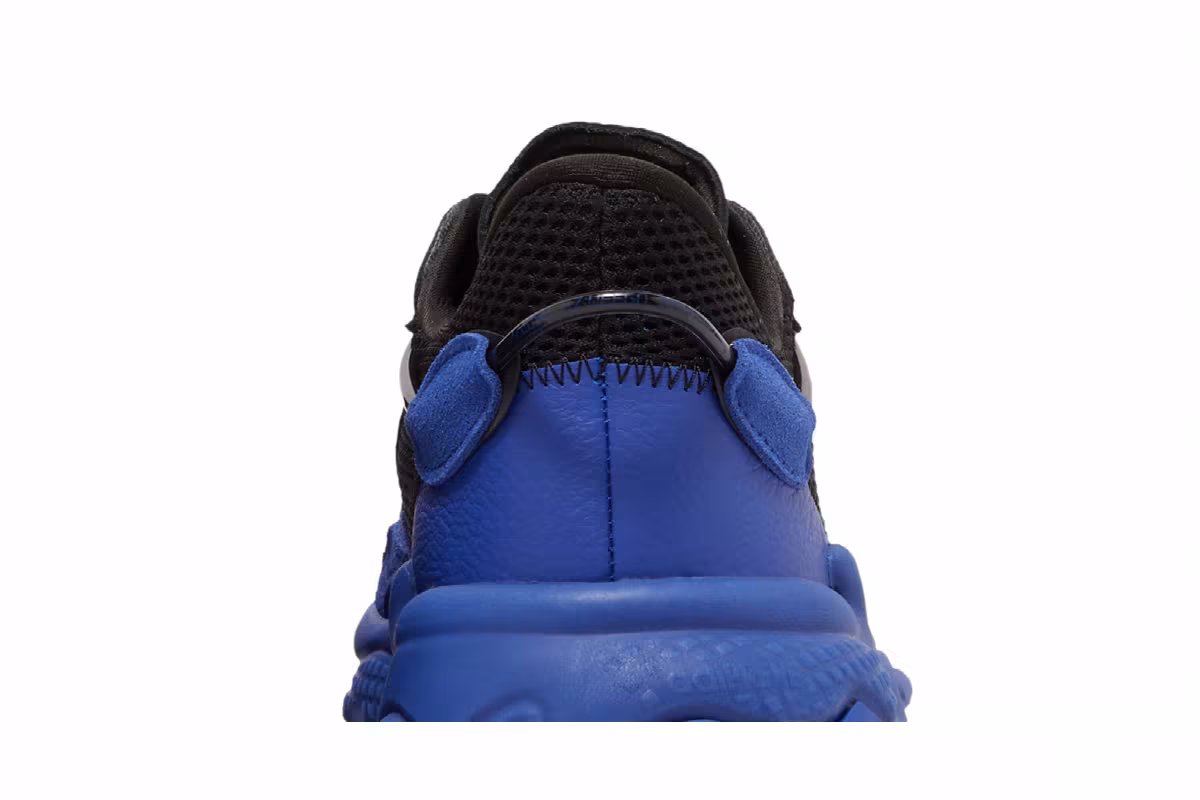 Adidas Ozweego Black Semi Lucid Blue, view 8