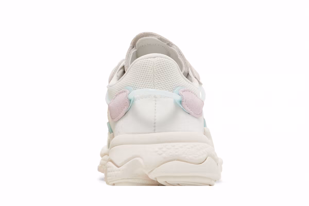 Adidas Women's Ozweego White Bliss Orange, view 8