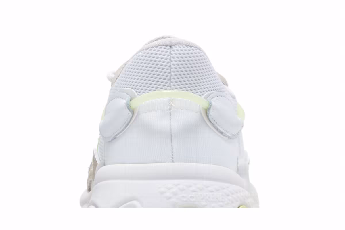 adidas Women's Ozweego White Pulse Lime, view 8