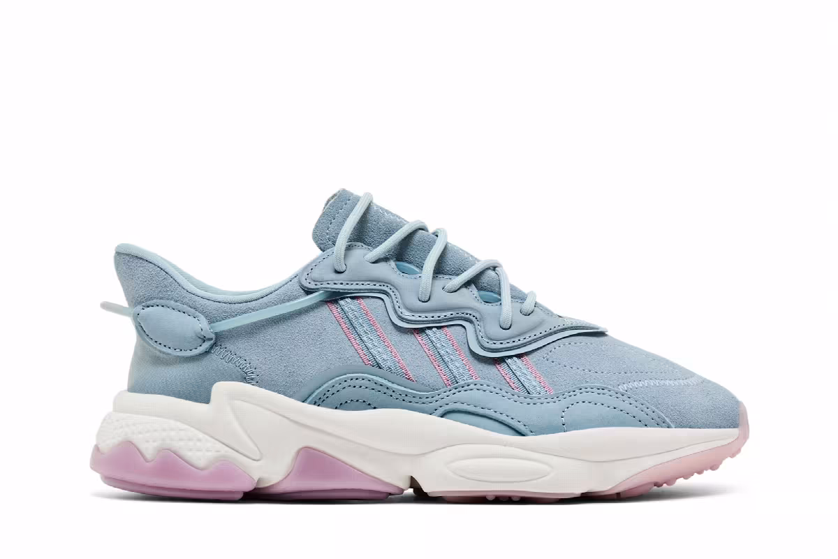 Adidas Women's Ozweego Grey Magic Mauve, view 2