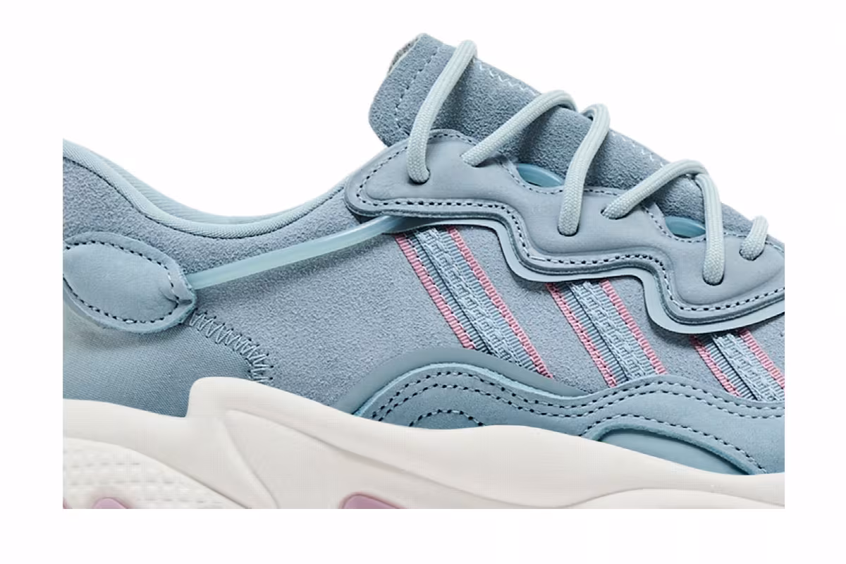 Adidas Women's Ozweego Grey Magic Mauve, view 3