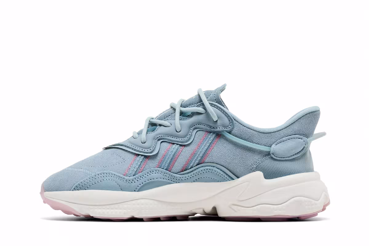 Adidas Women's Ozweego Grey Magic Mauve, view 4