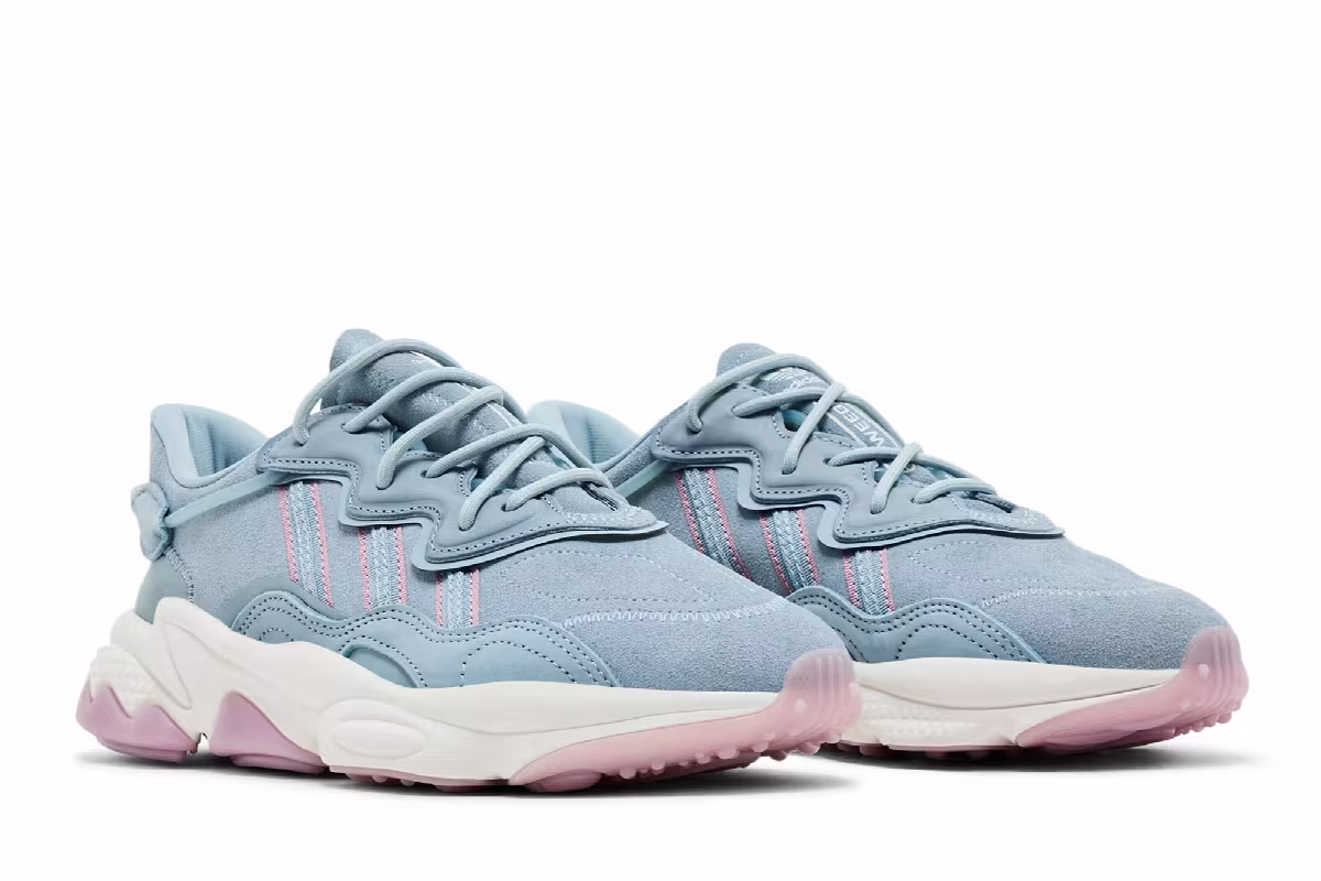 Adidas Women's Ozweego Grey Magic Mauve, view 9